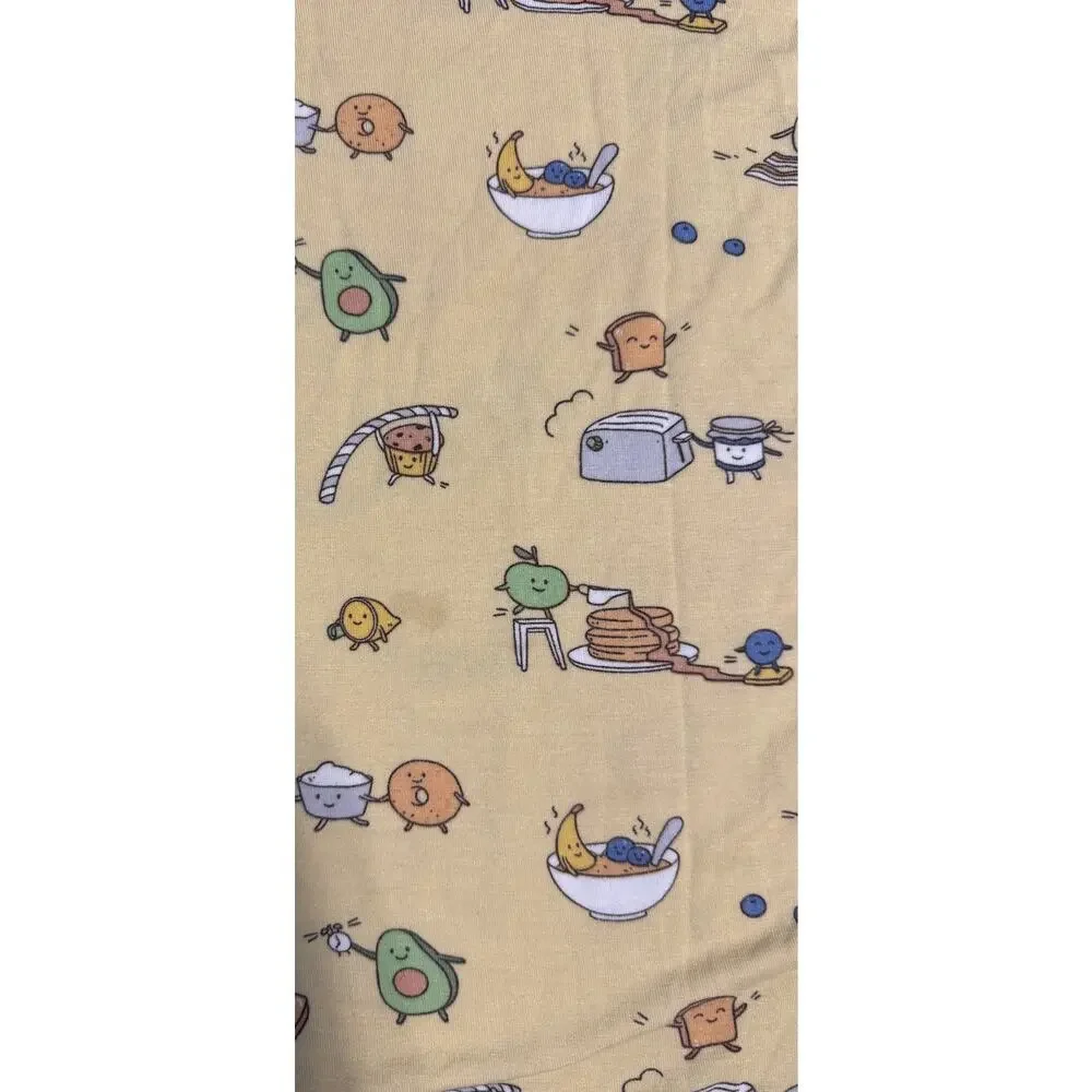 Bellabu Bear Kids 7 Brunches Bamboo Pajama Set Breathable Sustainable  Soft Cozy